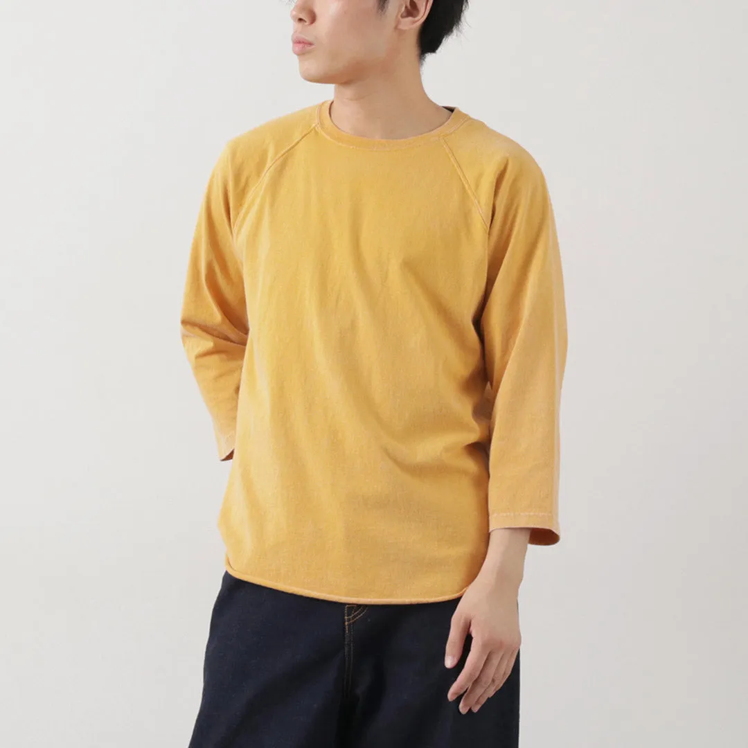 GOOD ON / Vintage Dye Baseball T-shirt Sporty Chic Comfortable Wear