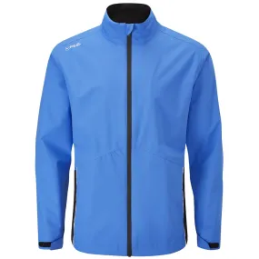 Ping SensorDry Waterproof Jacket - French Blue/Black Compression Storage Seam Sealed Technology