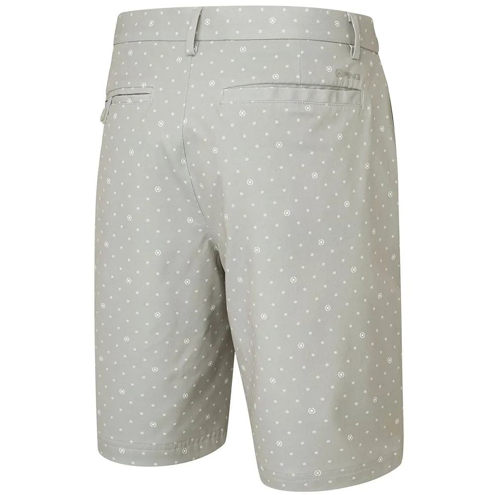 Anti - odor Ping Eye Mark Shorts - Dark Mineral/White