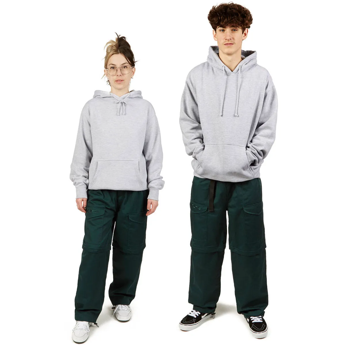 CCS Snap On Cargo Pants - Green Minimal Look SecureClosureSystem
