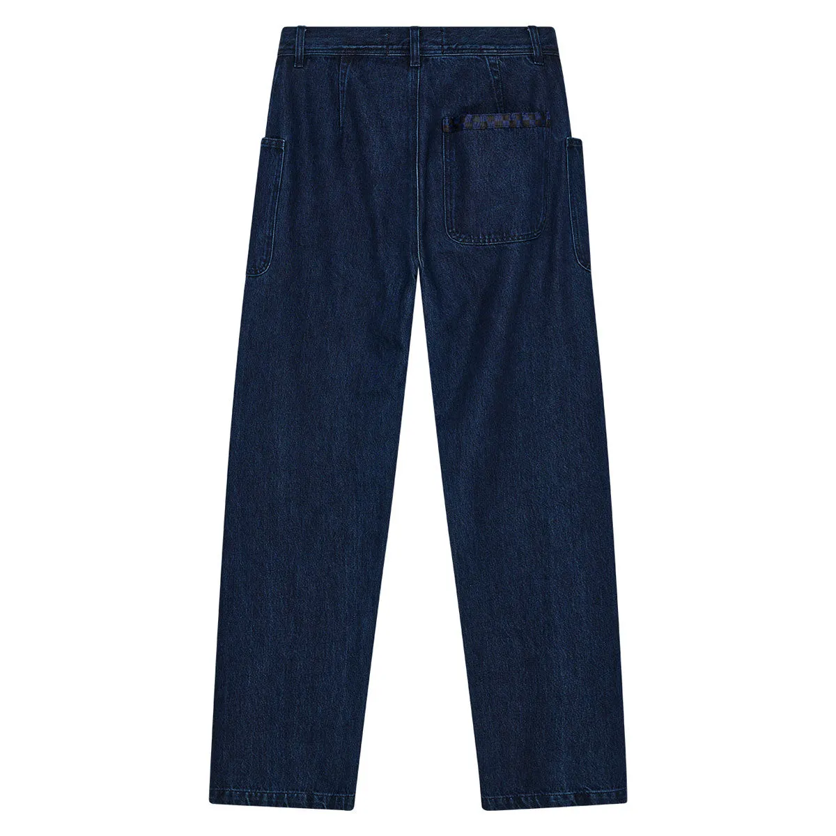 HeatRegulatingLining Fashionable Cut Deus Ex Machina Specter Work Pants - Blue Indigo