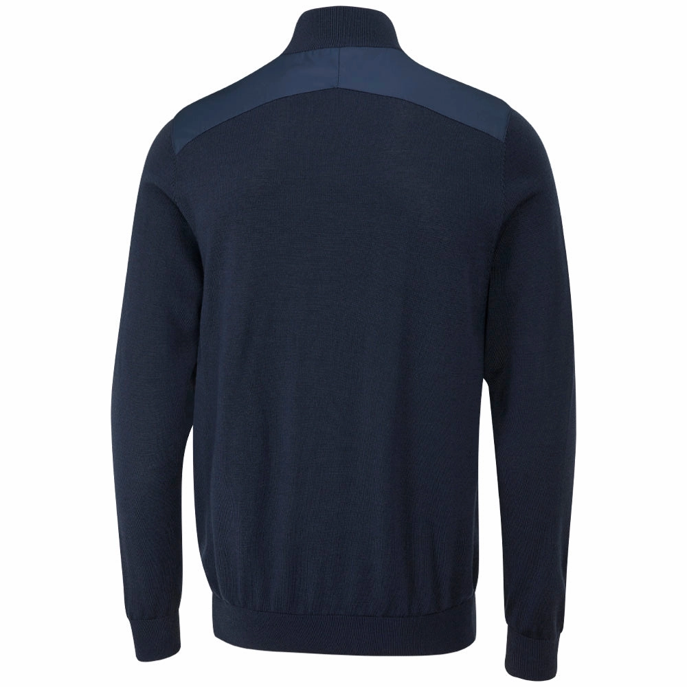 Ping Connell 1/4 Zip Pullover - Navy product fuzzy coziness Linen