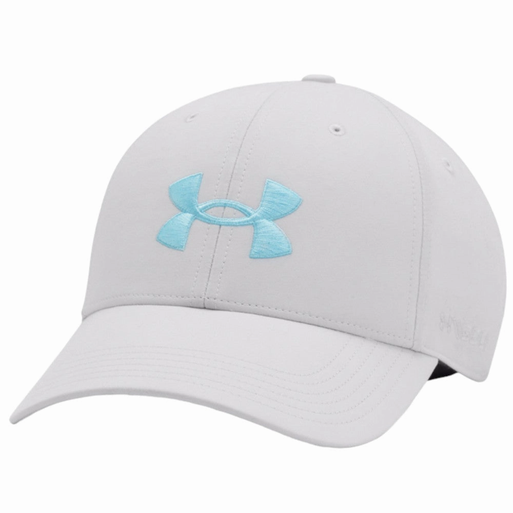 Trendsetting Accessory Urban Ease Under Armour Golf96 Cap - Halo Gray/Sky Blue
