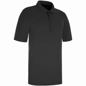 ProQuip Pro Tech Plain Polo Shirt - Black Timeless Layer Streetwear attitude