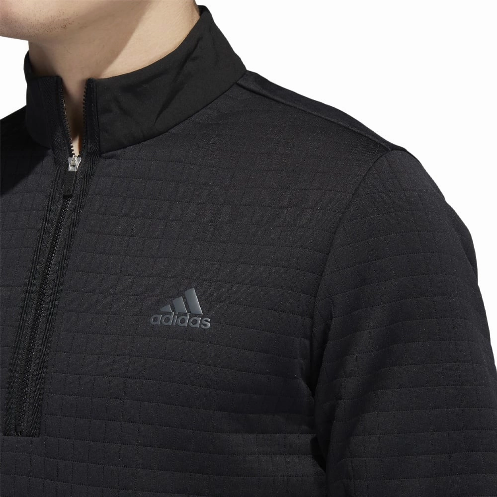 adidas DWR 22 1/4 Zip Pullover - Black Versatile Comfort