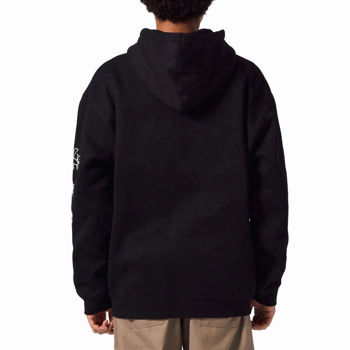Minimalist Trim Former Rampant Hoodie - Black