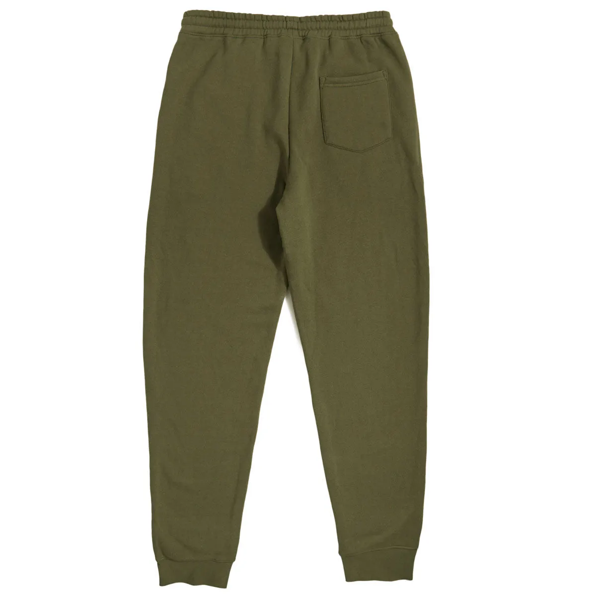 Comfort Style Utility Ready CCS Logo Rubber Patch Sweatpants - Army Green