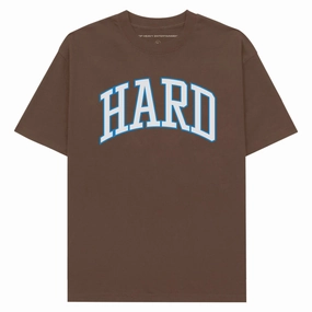 Holiday Comfort Style Top Heavy Hard T-Shirt - Brown
