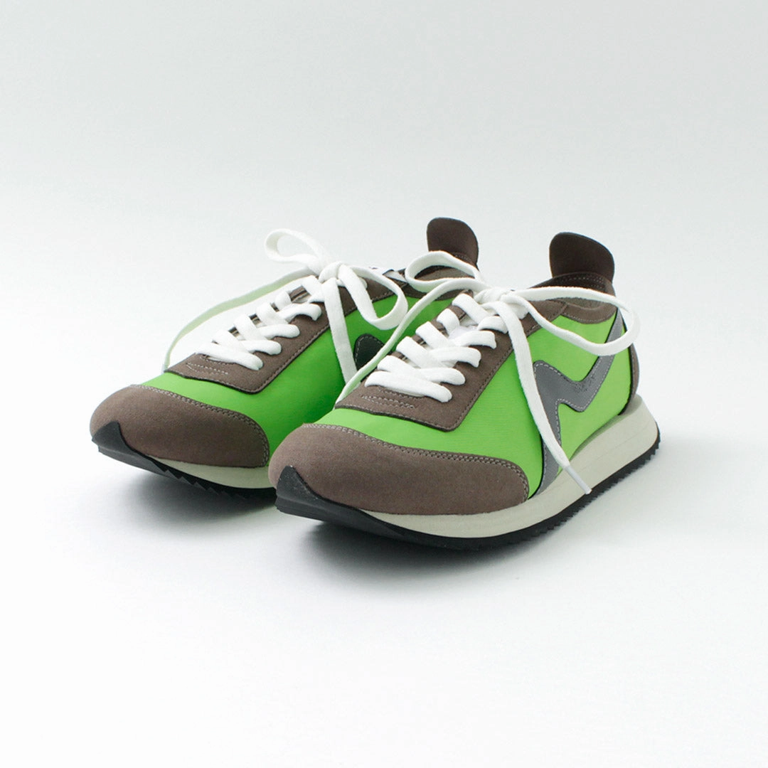 Long Sessions ACE SNKR / Nylon model Johnny A sneakers