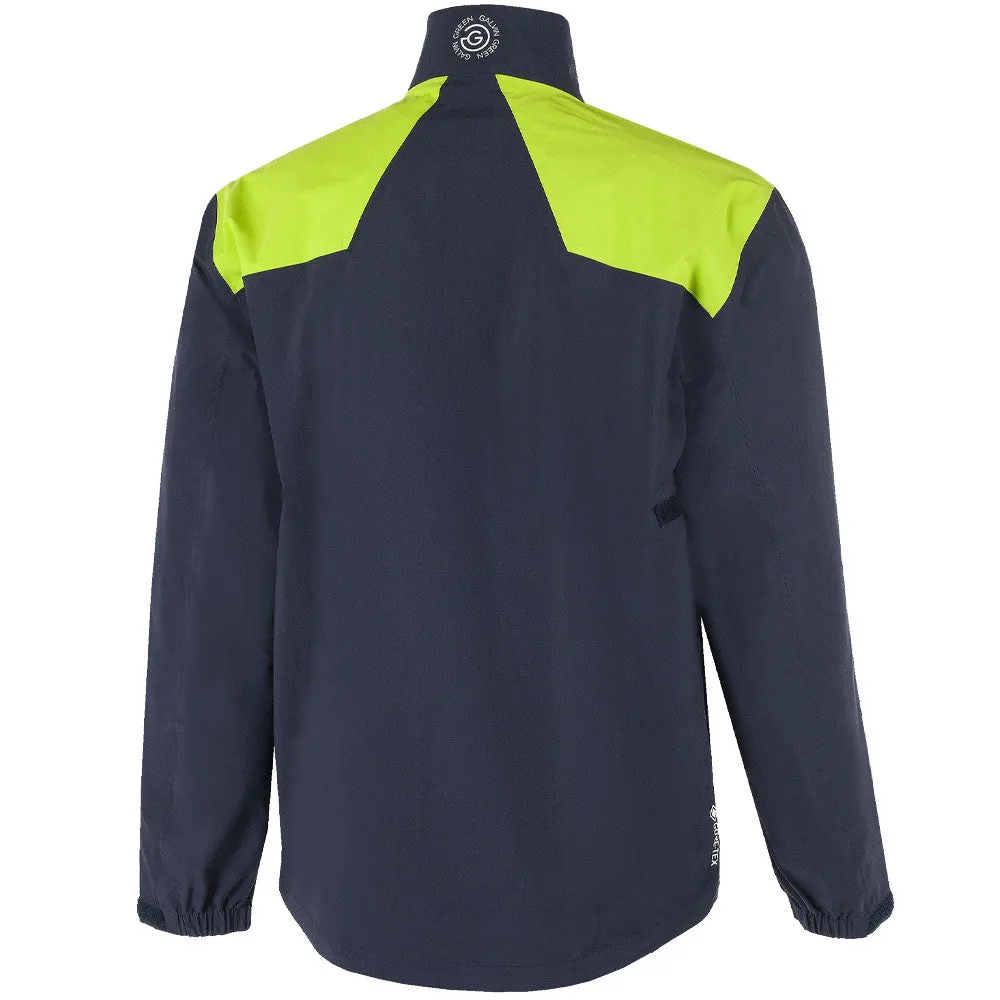 Moisture Wicking Material Galvin Green Armstrong Gore-Tex Paclite Jacket - Navy/White/Lime