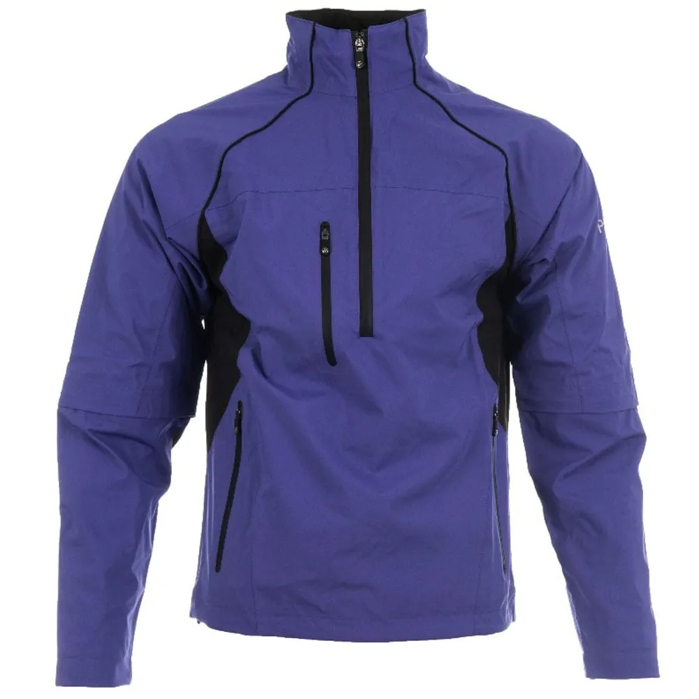 Proquip Tourflex 360 Elite 1/2 Zip Waterproof Jacket - Purple/Black Wind Resistant Lining