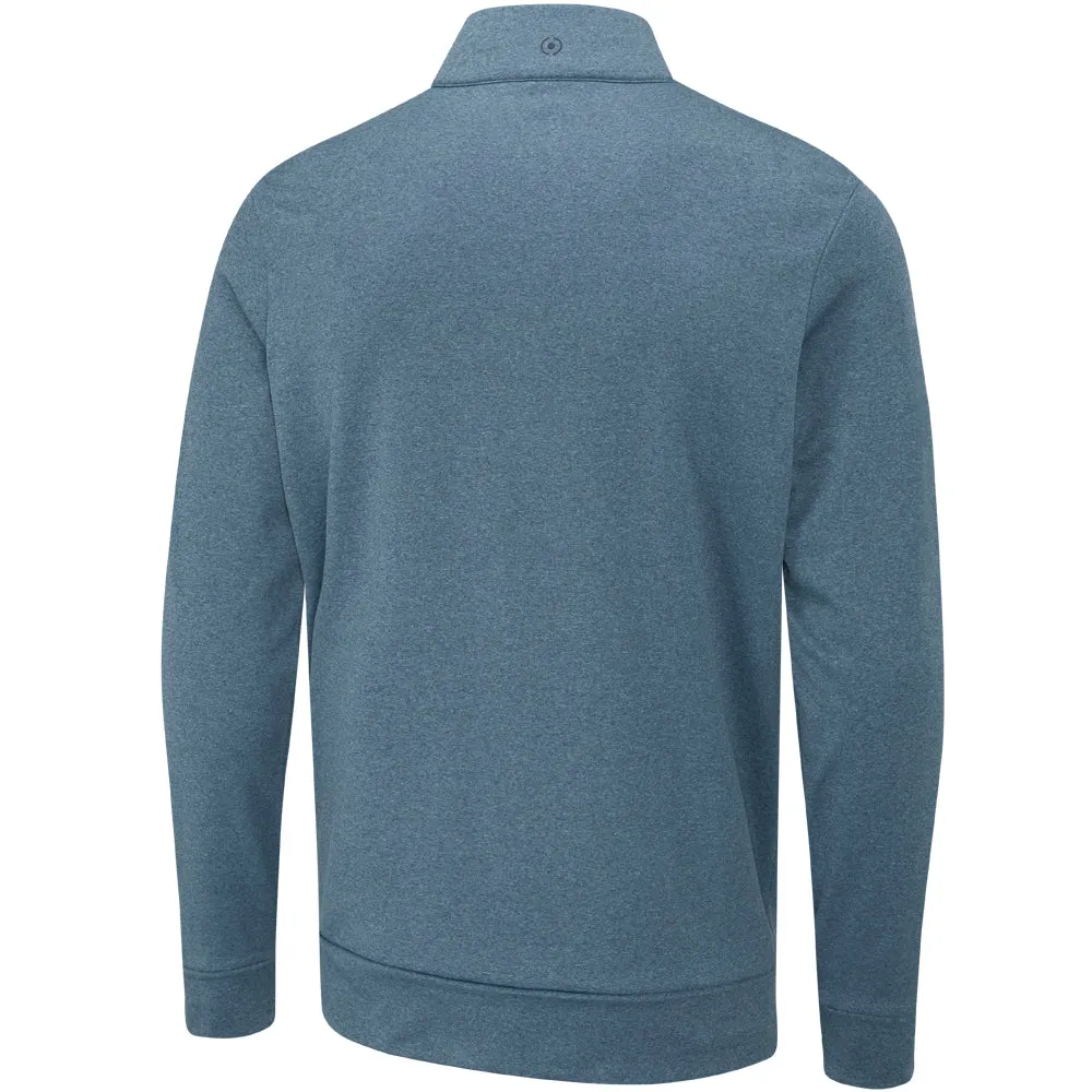Ping Aiden Jacket - Blue Fusion Marl/Blue Fusion Subtle Layers Anti Pill Technology