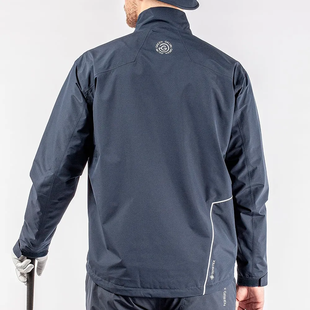 Water Resistant Shell Galvin Green Axley Gore-Tex Waterproof Jacket - Navy/Blue/White