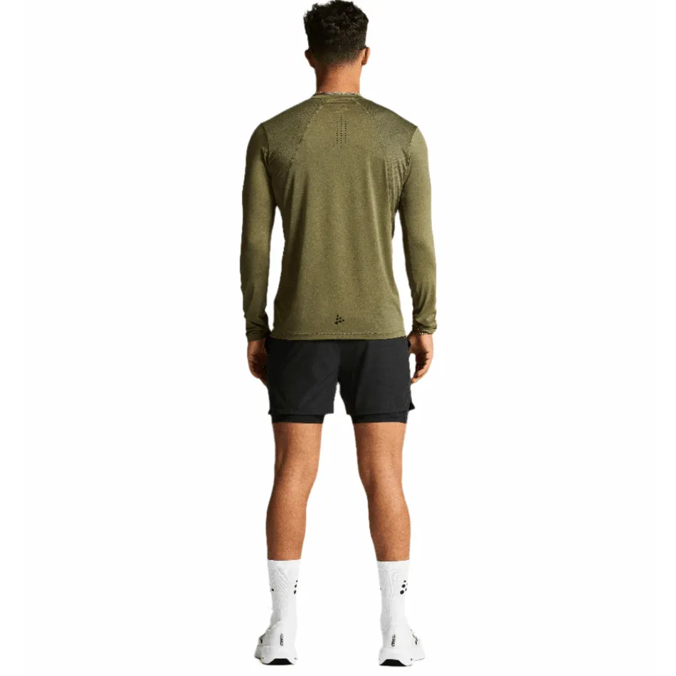 Luxury Brand Fashionista Craft Men's ADV Essence Long Sleeve Tee 2 in Rift AW24