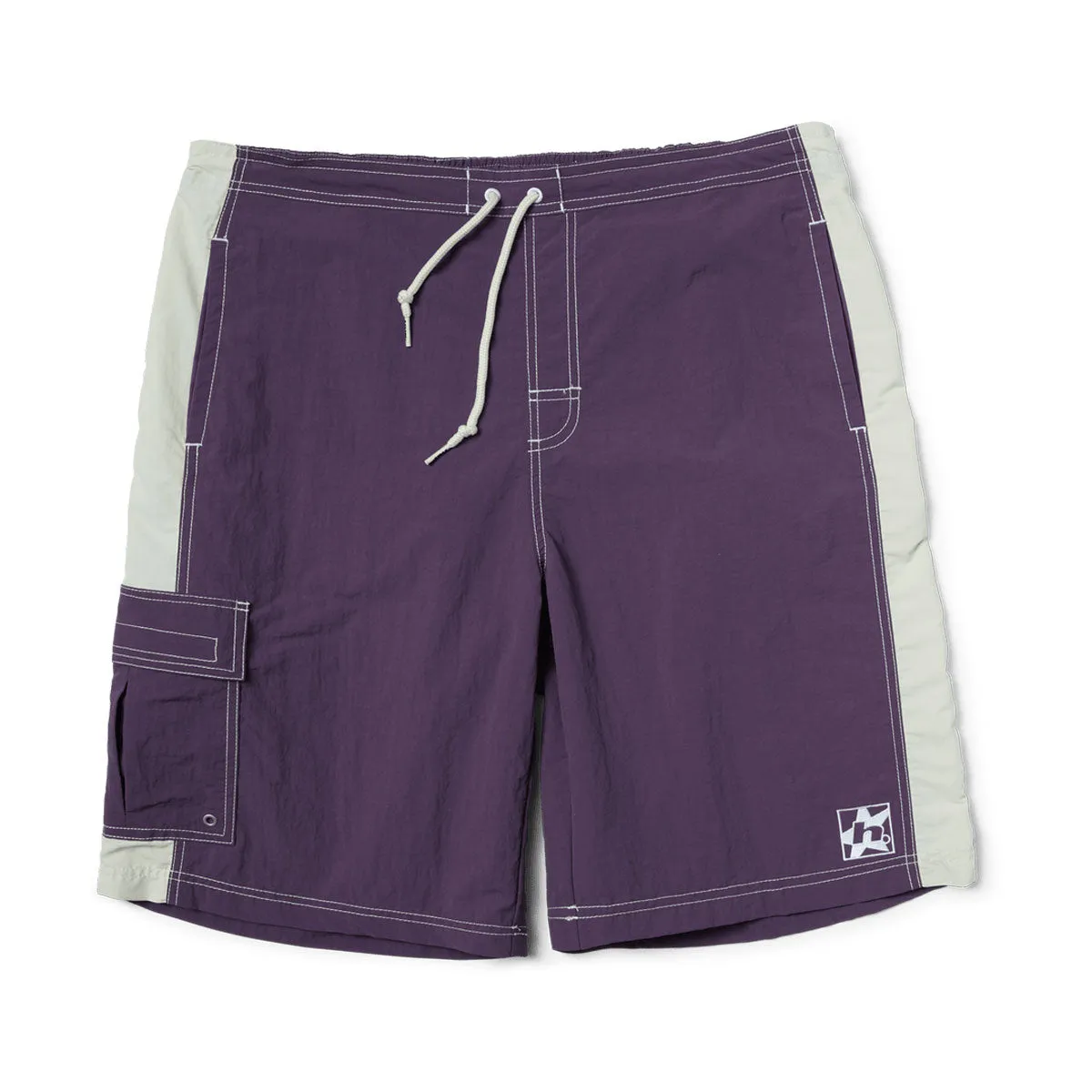 Casual Layering Quick Layering HUF High Tide Boardshorts - Dark Berry