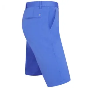 Oscar Jacobson Chino Shorts - Mid Blue Active Style
