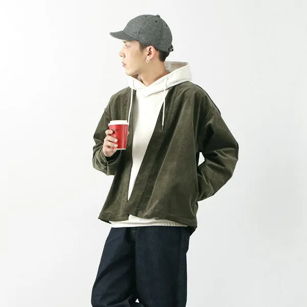 Breathable Mesh Panels FNOR / Finewell Corduroy Hanten Jacket