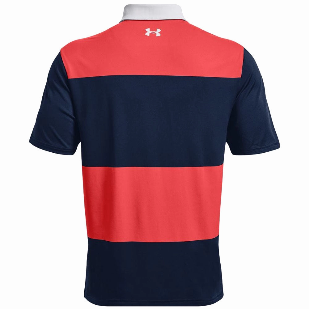 Under Armour Playoff Polo Shirt 2.0 - Rush Red/Academy Low Environmental Impact