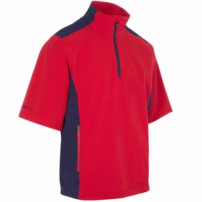 OdorControlTreatment ProQuip Aqualite Waterproof Half Sleeve - Red/Navy
