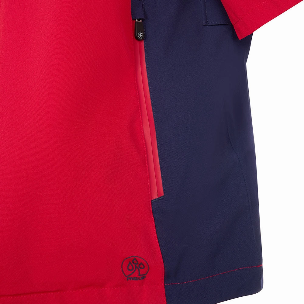Packable design ProQuip Aqualite Waterproof Half Sleeve - Red/Navy
