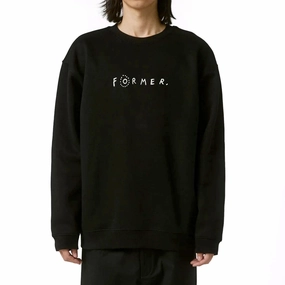 Former Skittish Crew Sweatshirt - Black maternity wear Urban Nomad