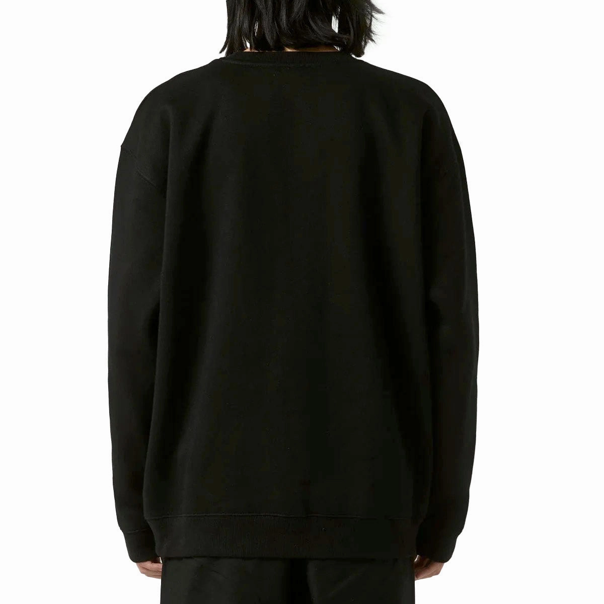 Taped Shoulder Seams Former Skittish Crew Sweatshirt - Black