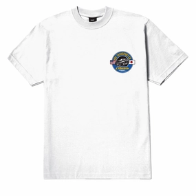 HUF x Greddy Transport T-Shirt - White Outdoor Comfort