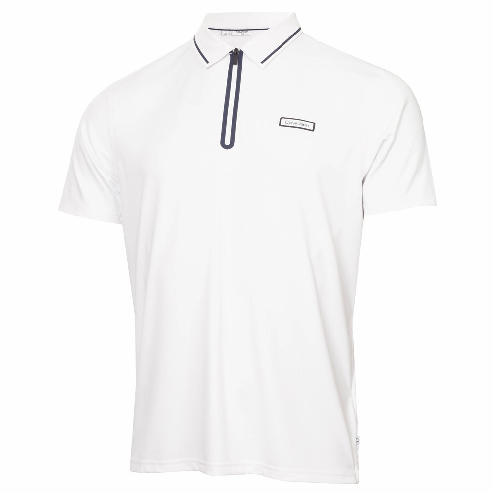 Summer Essential Calvin Klein Belmont Polo Shirt - White