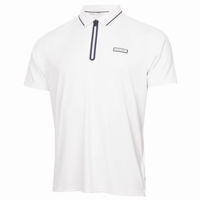 Summer Essential Calvin Klein Belmont Polo Shirt - White