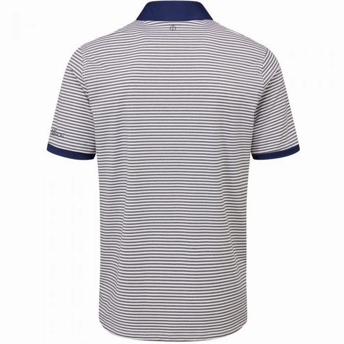 Timeless Wear Oscar Jacobson Chester Polo Shirt - White/Navy
