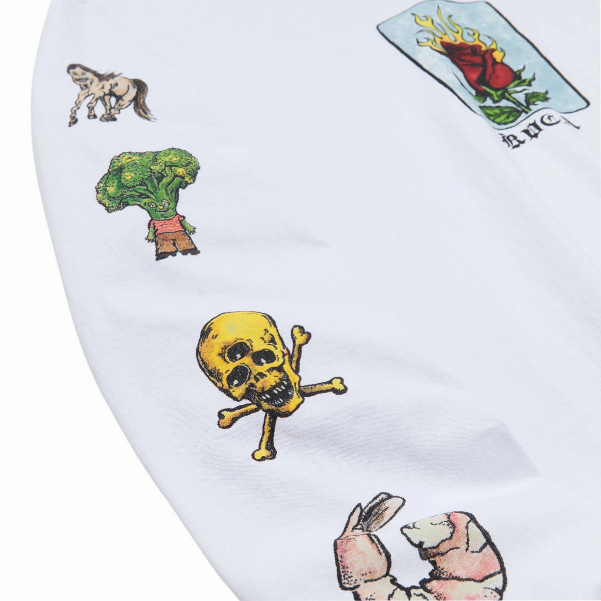 Holiday Casual RVCA x KSL Long Sleeve T-Shirt - White