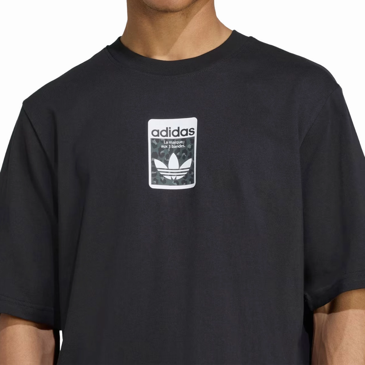 Adidas Graphic OS T-Shirt - Black Bold Look Ultra Soft Finish