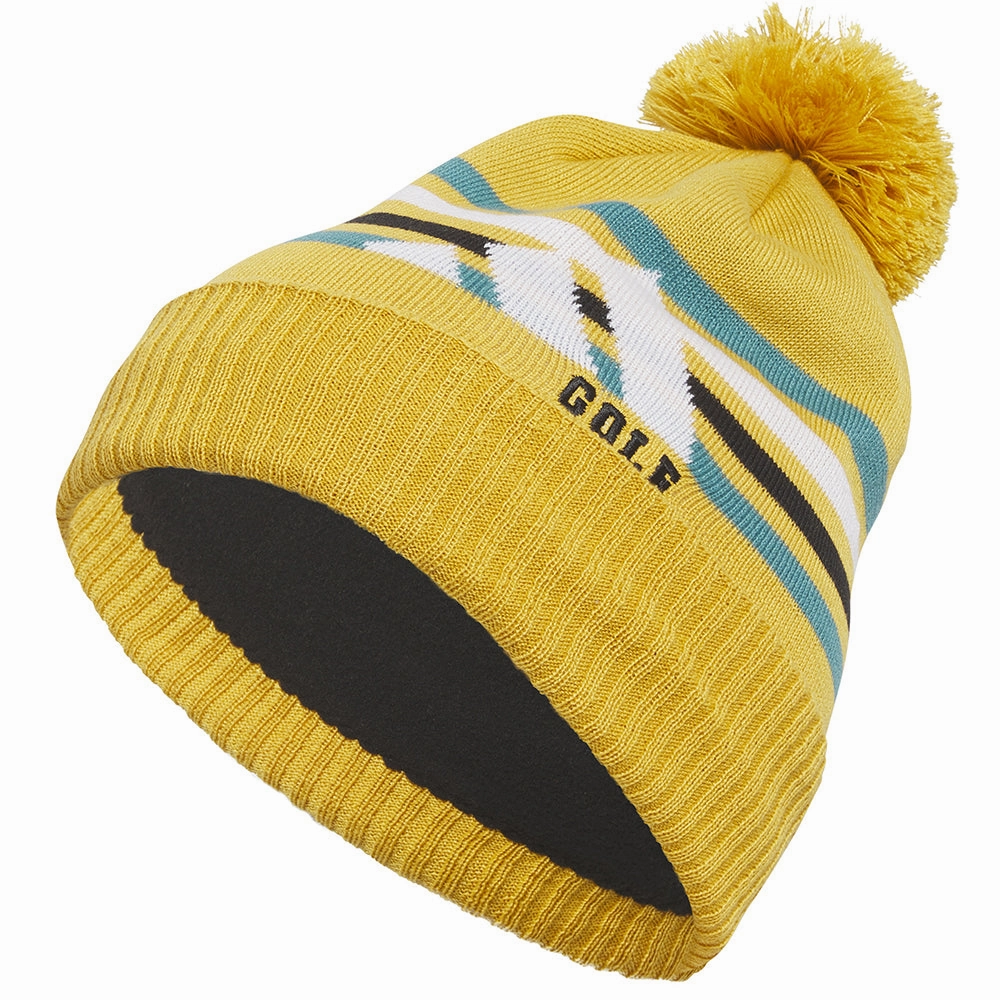 Active Weekend adidas Pom Beanie - Preloved Yellow