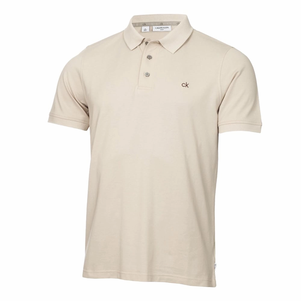 Fresh Look Calvin Klein Planet Polo Shirt - Sand