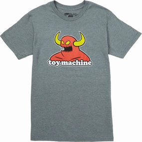 SlimFit discount offer Toy Machine Monster T-Shirt - Heather