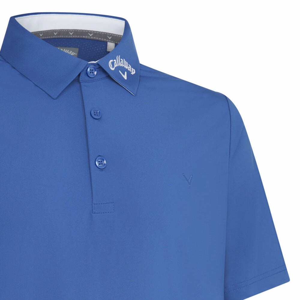 Callaway 3 Chev Odyssey Polo Shirt - Galaxy Blue Everyday Style Trend