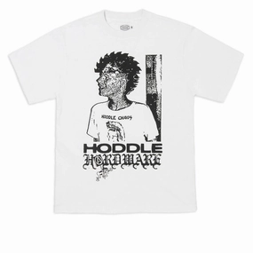 Bold Statement Thermal regulation Hoddle Chaos T-Shirt - White