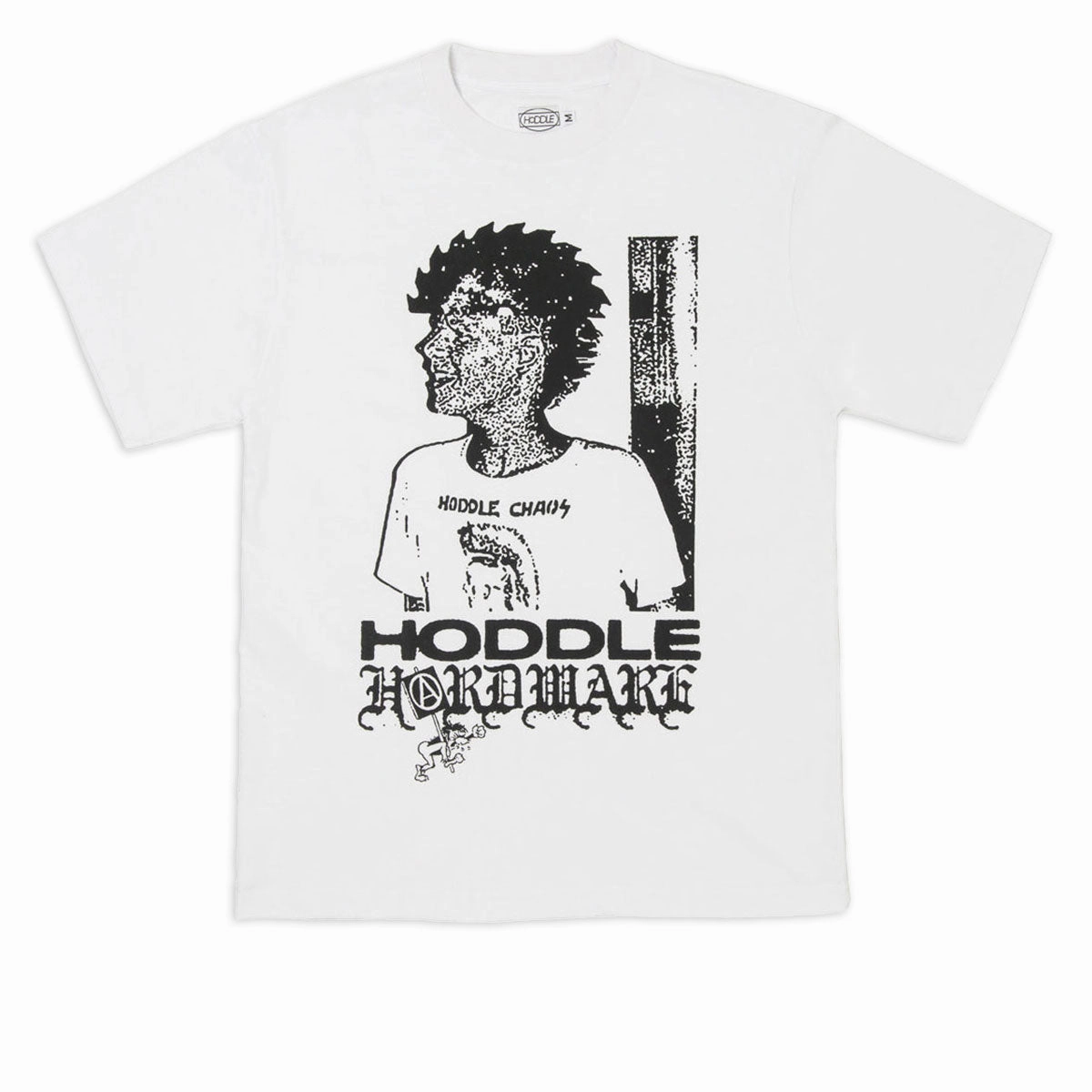 Bold Statement Thermal regulation Hoddle Chaos T-Shirt - White