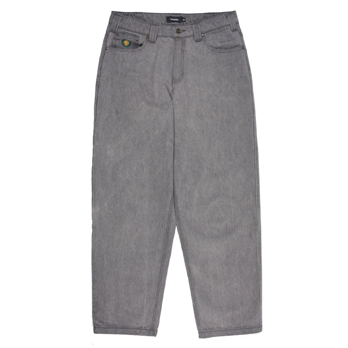 Stain Resistant Stylish Look Theories Plaza Jeans - Washed Grey