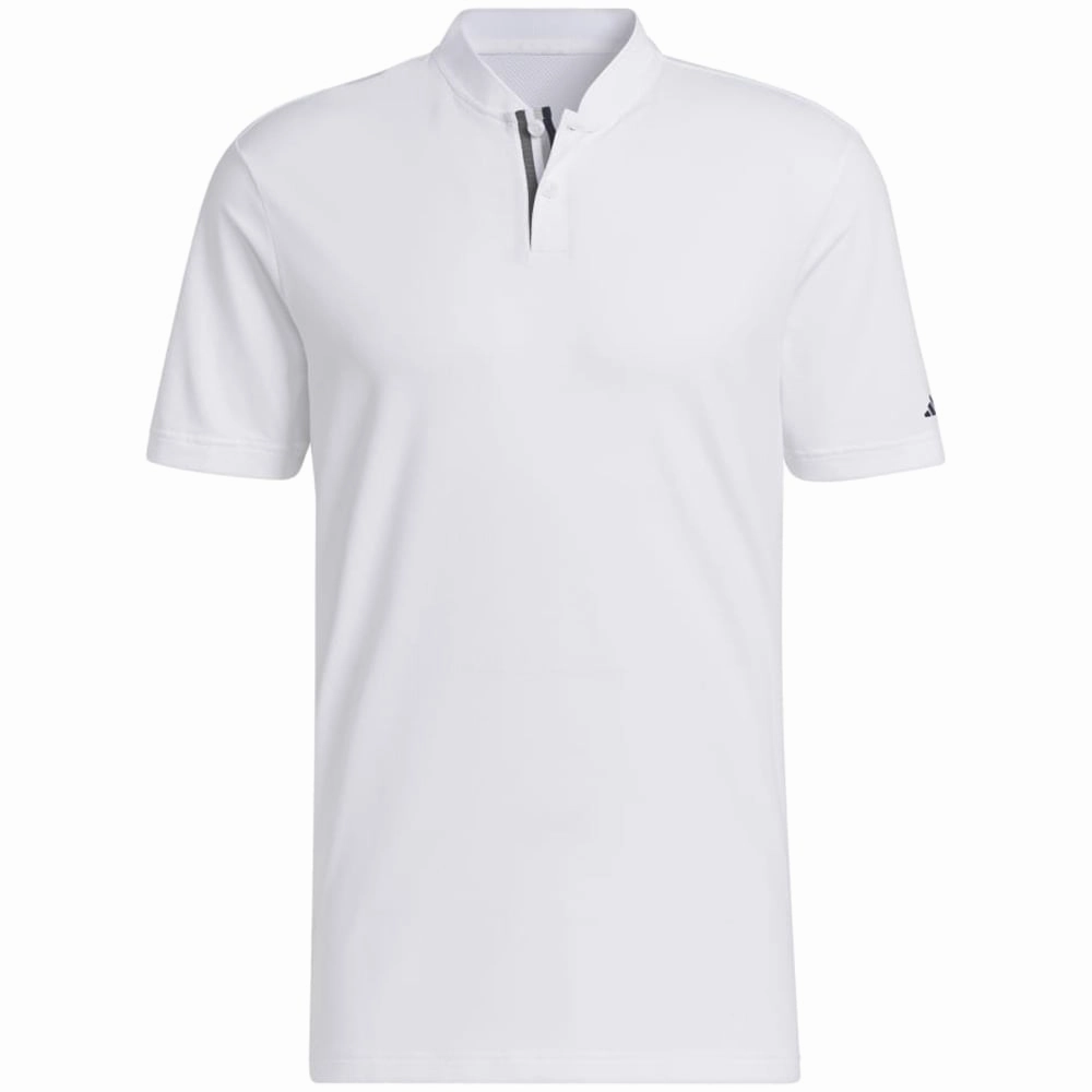 Stretch Knit adidas Ultimate365 Heat Polo Shirt - White