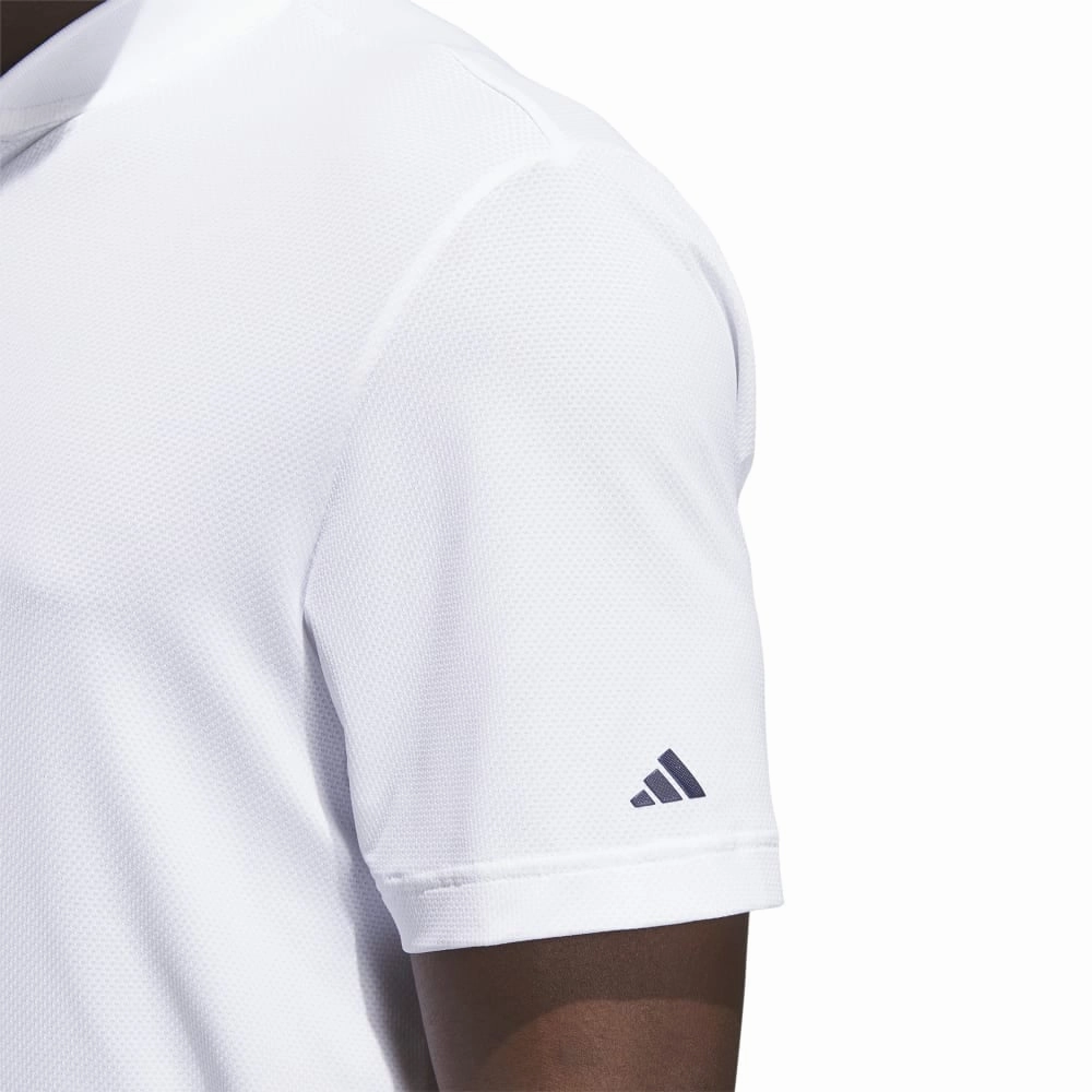 Comfy Fit Wear adidas Ultimate365 Heat Polo Shirt - White