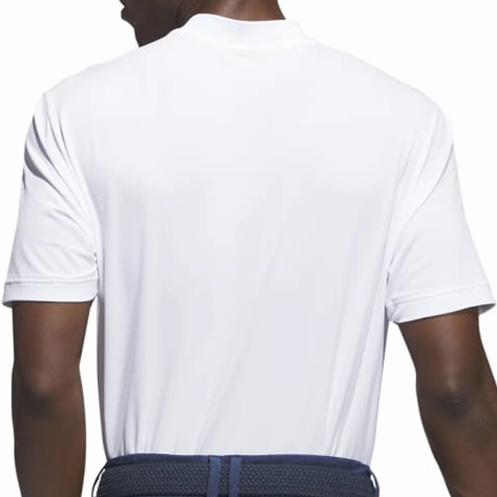 adidas Ultimate365 Heat Polo Shirt - White Striped modernity