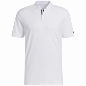 Stretch Knit adidas Ultimate365 Heat Polo Shirt - White