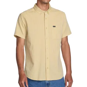 RVCA Thatll Do Stripe Shirt - Natural Active Wear