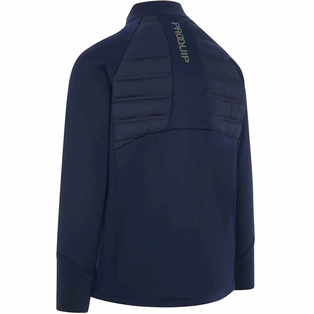 Microfiber Blend Versatile Layering Options ProQuip Helm Quilt Jacket - Navy
