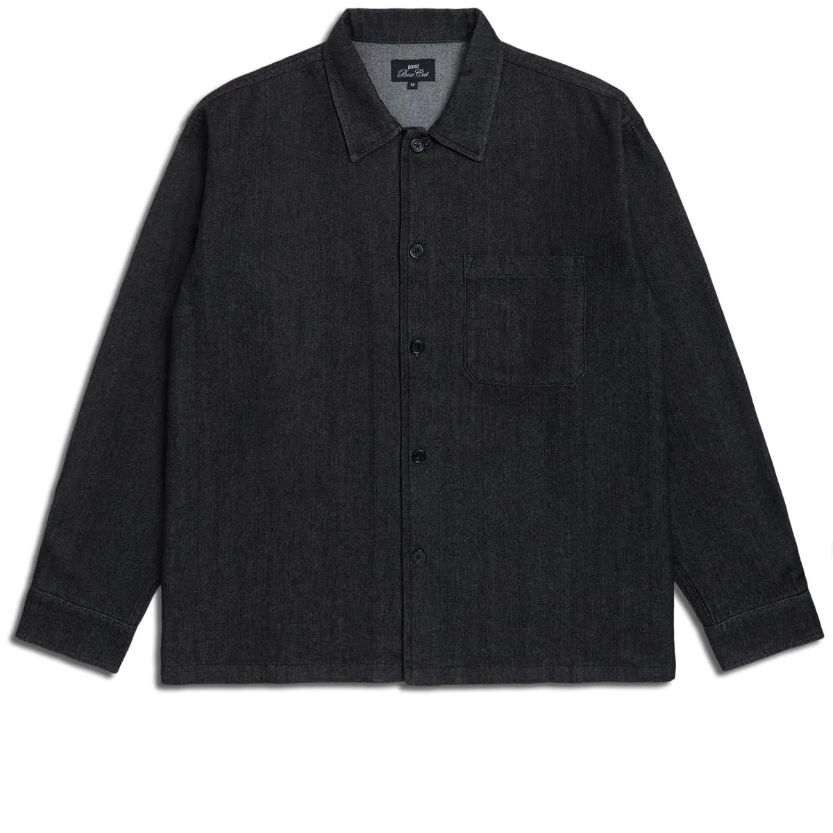 Road Trip Ready CCS Box Denim Shirt - Black