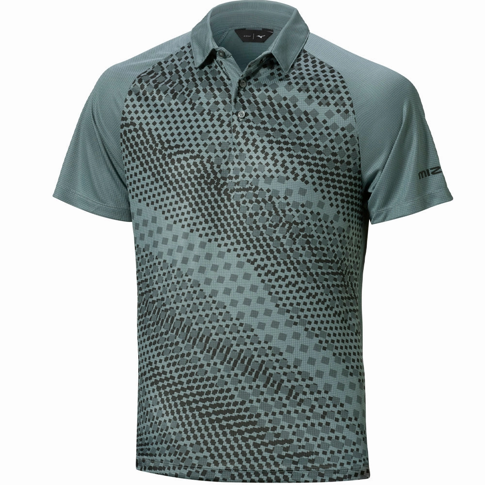 Mizuno Locked Polo Shirt - Stormy Weather Urban Smart Comfy Choice