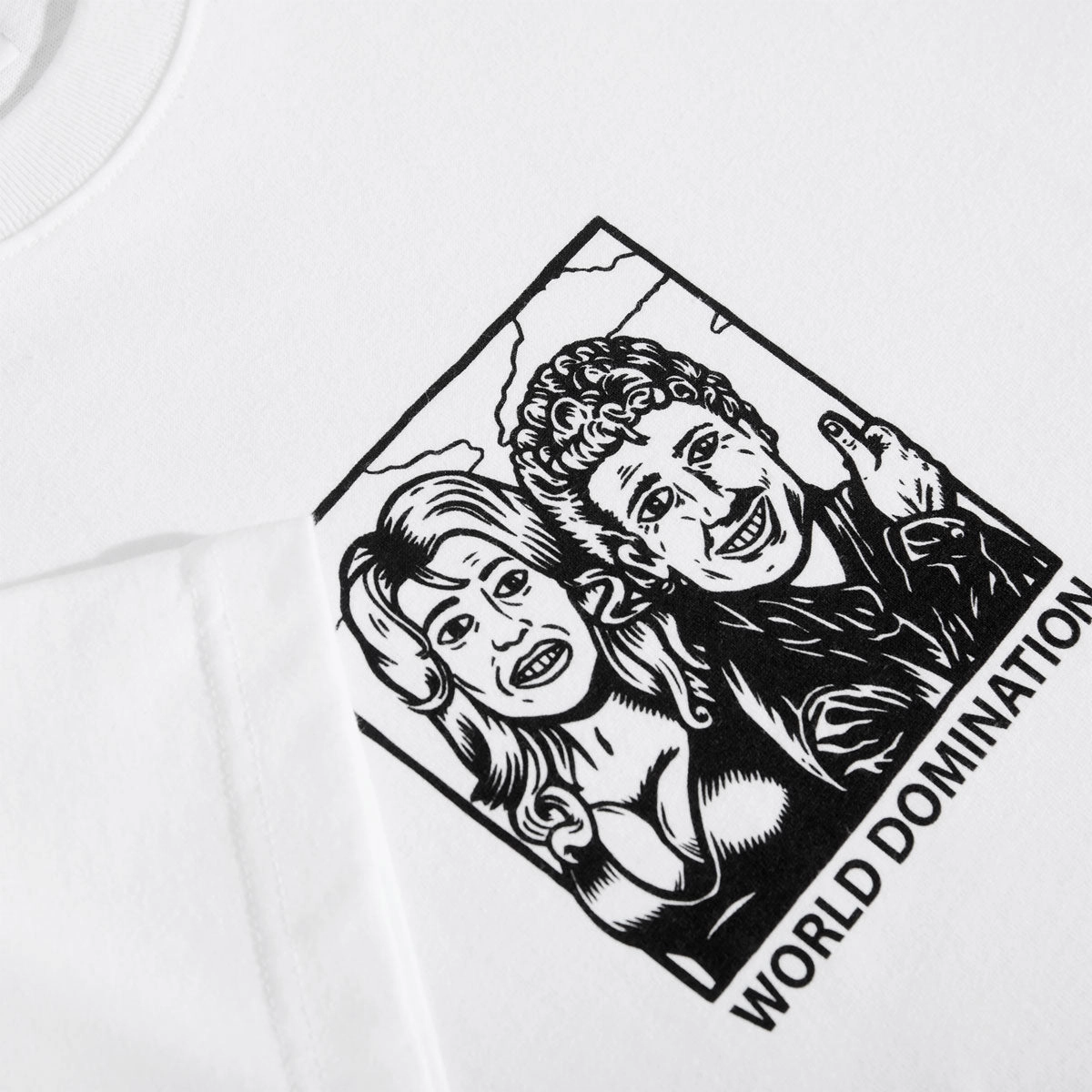 Fashion-Forward Look Polar World Domination T-Shirt - White 2025
