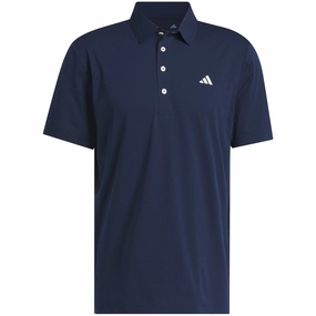 adidas Ultimate365 Tour Twistknit LC Polo Shirt - Collegiate Navy Floral freshness