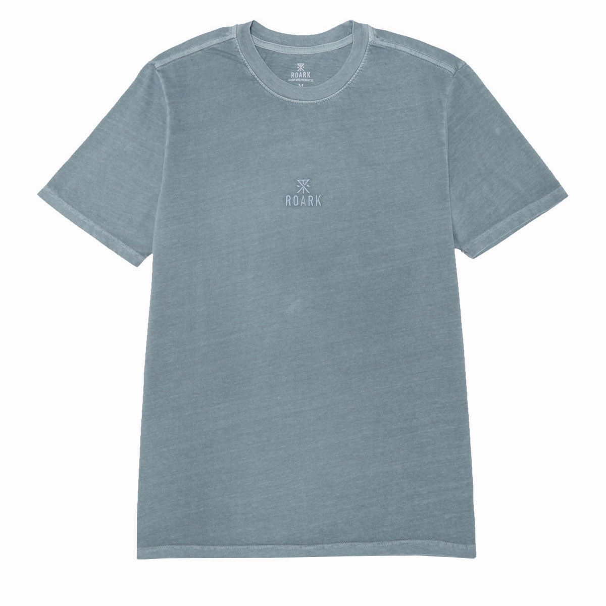 Roark Safecamp Embroidery T-Shirt - Dusty Green proper length